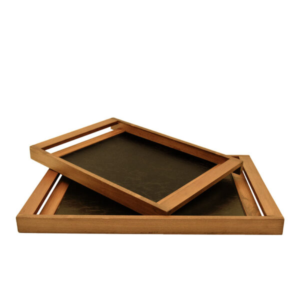 ELEGANTE BLACK Tray Set