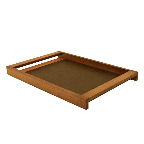 ELEGANTE BROWN Large Serving Tray