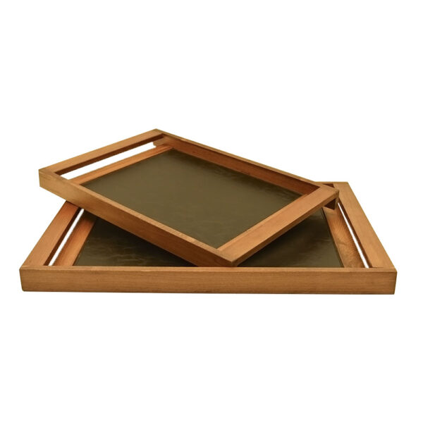 ELEGANTE BROWN Tray Set