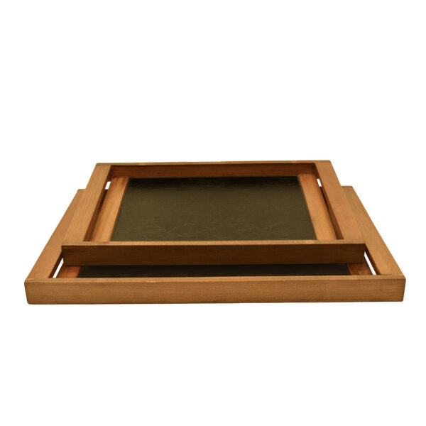 ELEGANTE BLACK Tray Set