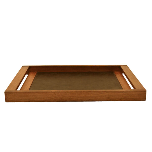 ELEGANTE BROWN Large Serving Tray
