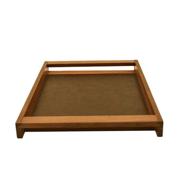 ELEGANTE BROWN Large Serving Tray