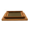 ELEGANTE BROWN Tray Set