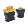 MAJESTIC Ebony LOW Incense Burner Set