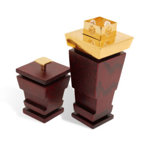 MAJESTIC Red HIGH Incense Burner Set