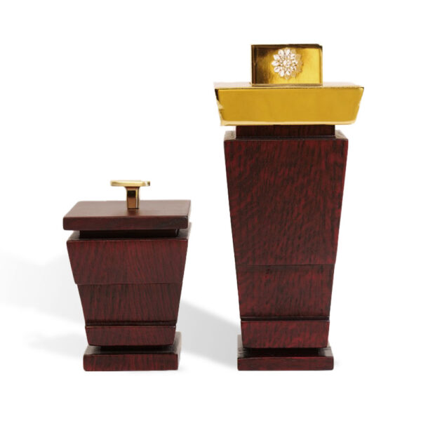 MAJESTIC Red HIGH Incense Burner Set