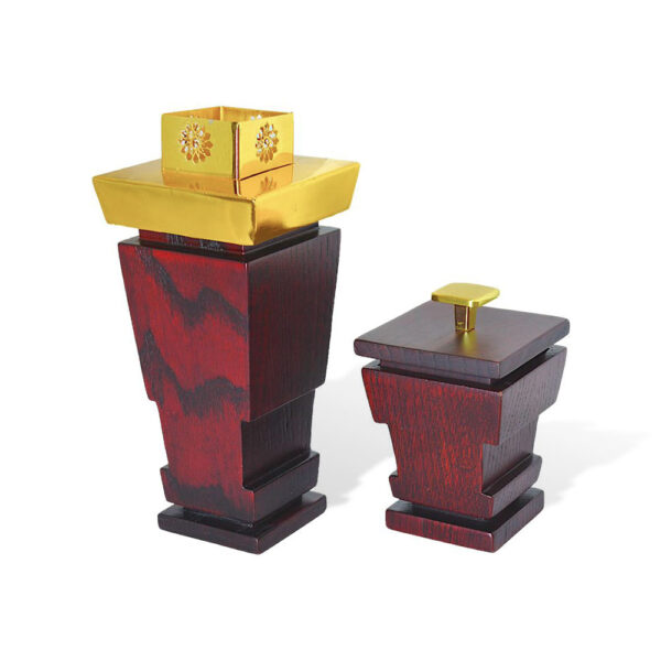 MAJESTIC Red HIGH Incense Burner Set